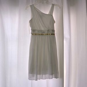 Kids White Dress